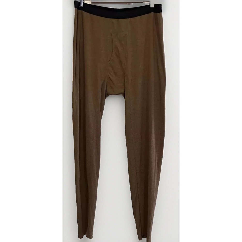 Mens Drifire FR Base Layer Pants Drawers Size Large Brown‎ EUC